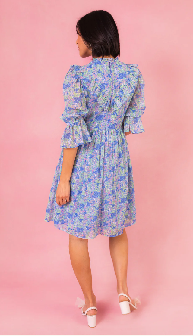 Monet Dress - Blue
