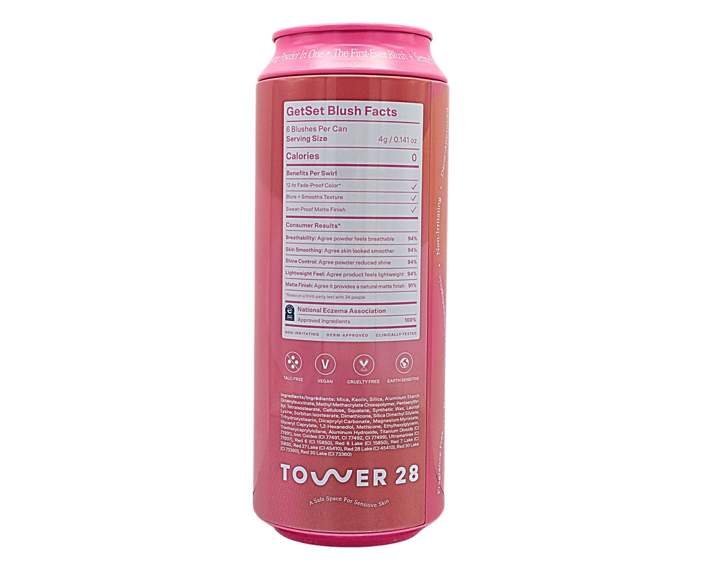 GetSet Powder Blush in Collector Can - 6 ct (0.141 oz ea)