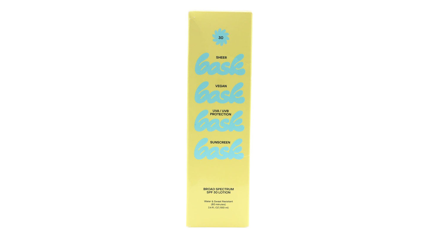 Sheer Moisturizing Lotion SPF 30 Sunscreen 3.4 oz.