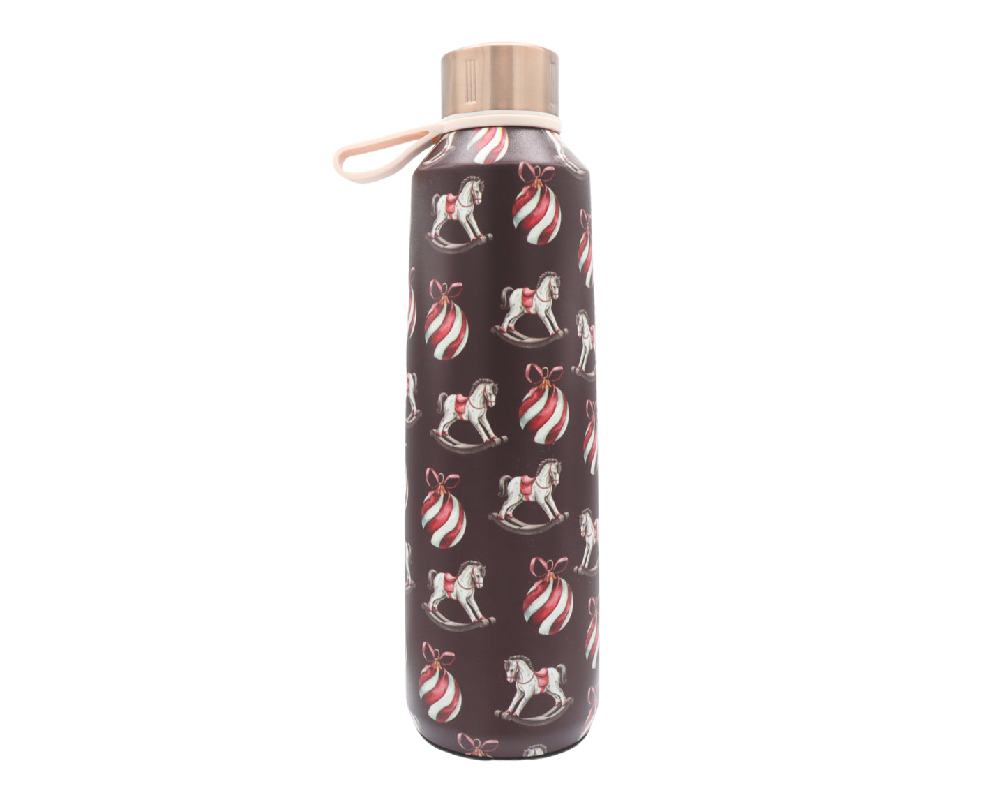 Triple Wall Insulation Flask - Burgundy - 17 fl oz