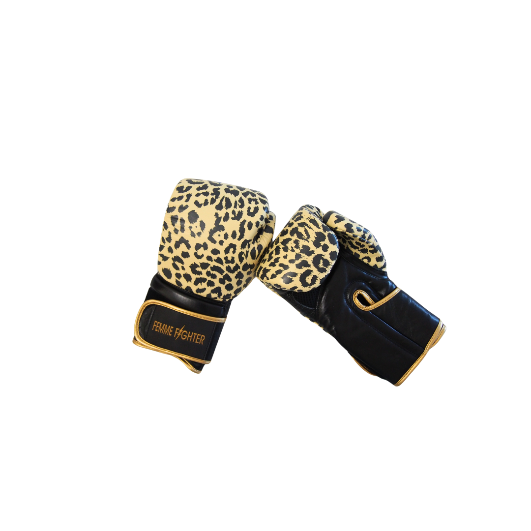 Boxing Gloves Leopard Print RE GIFT