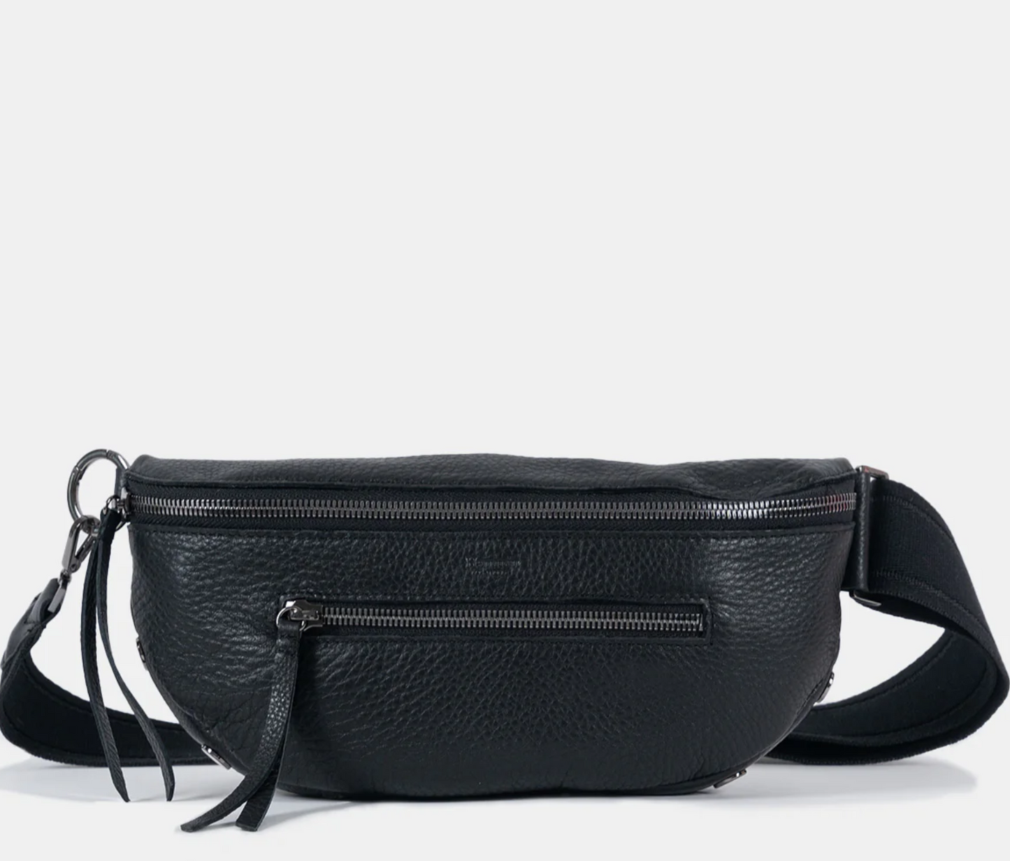 Charles Crossbody Med Short Strap - Black/Gunmetal