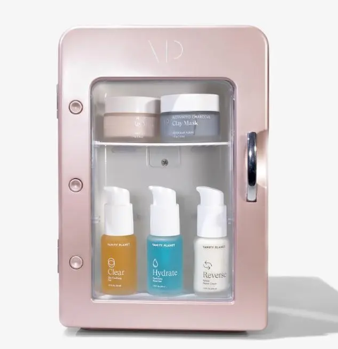 Vanity Planet All Skincare Fridge - Rose Gold