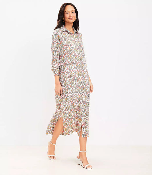 Tuilerie Midi Shirtdress - Multi