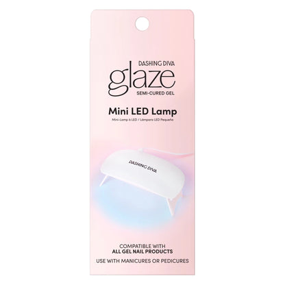 Gel Nail Strips + Mini LED Lamp Set