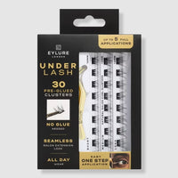 Underlash Pre-Glued Cluster Eyelashes - 30 ct