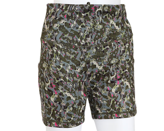 Anywhere Motion365+ HW Run 4'' Shorst - Green Camo - Medium