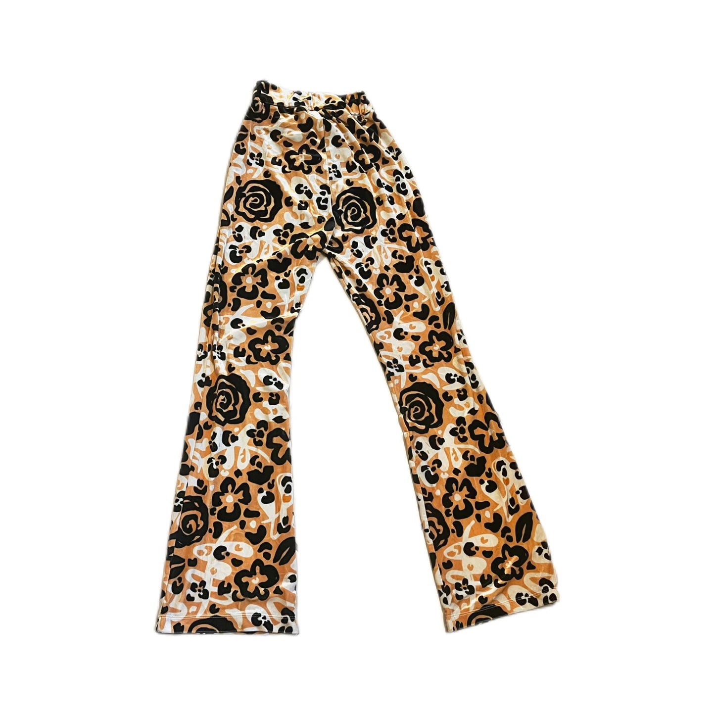 Velvet Bell Bottoms - Gold