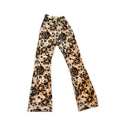 Velvet Bell Bottoms - Gold