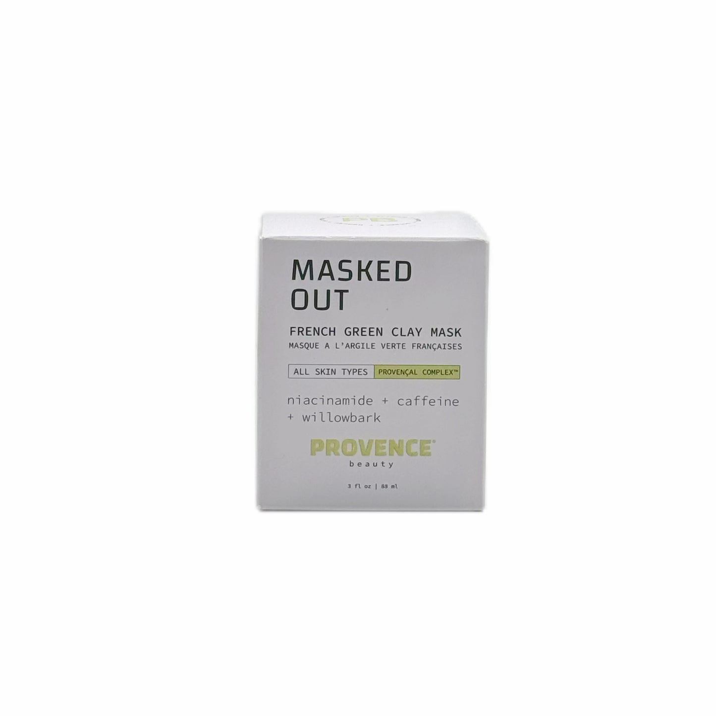 Masked Out French Green Clay Mask 3 oz