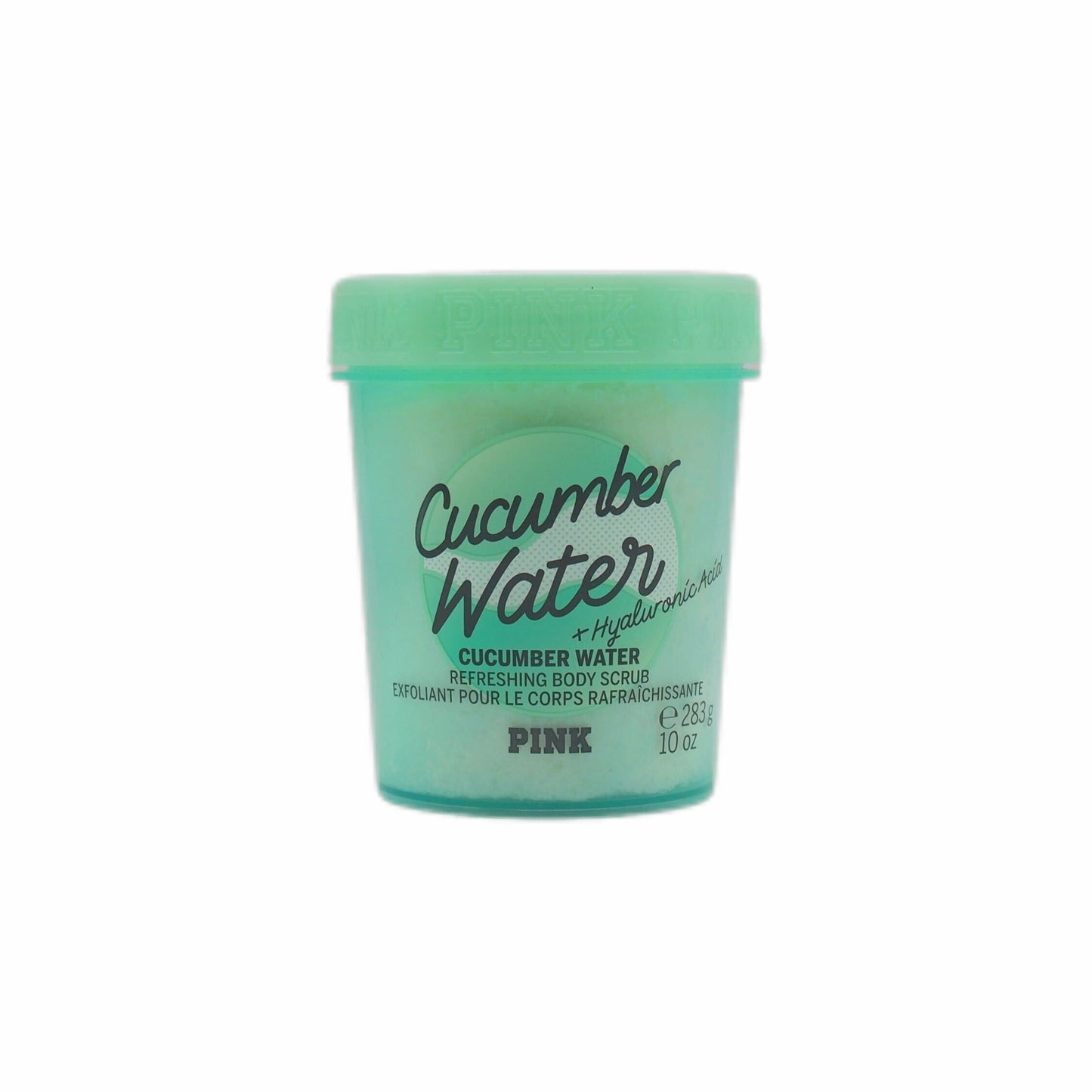 Cucumber Water Refreshing Body Scrub with Sea Salt and Hyaluronic Acid