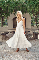 Anglaise Bea Maxi Dress - White