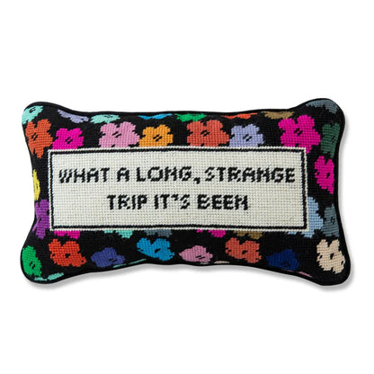 Long Strange Trip Needlepoint Pillow