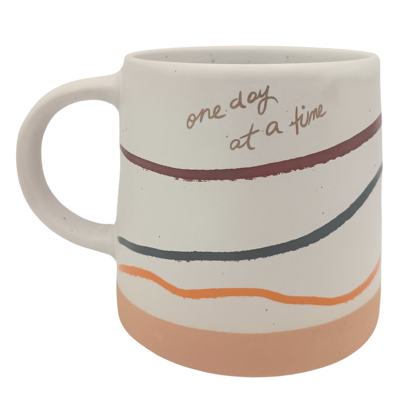 One Day At a Time Ceramic Mug - 11 oz