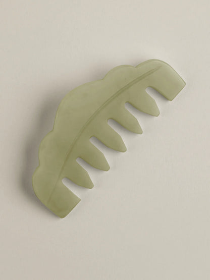 The Jade Massaging Gua Sha Comb