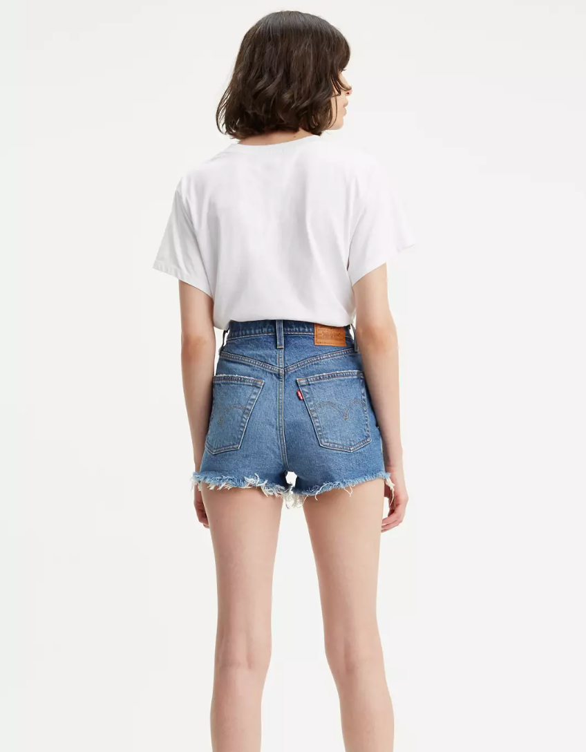 Ribcage Shorts - Denim