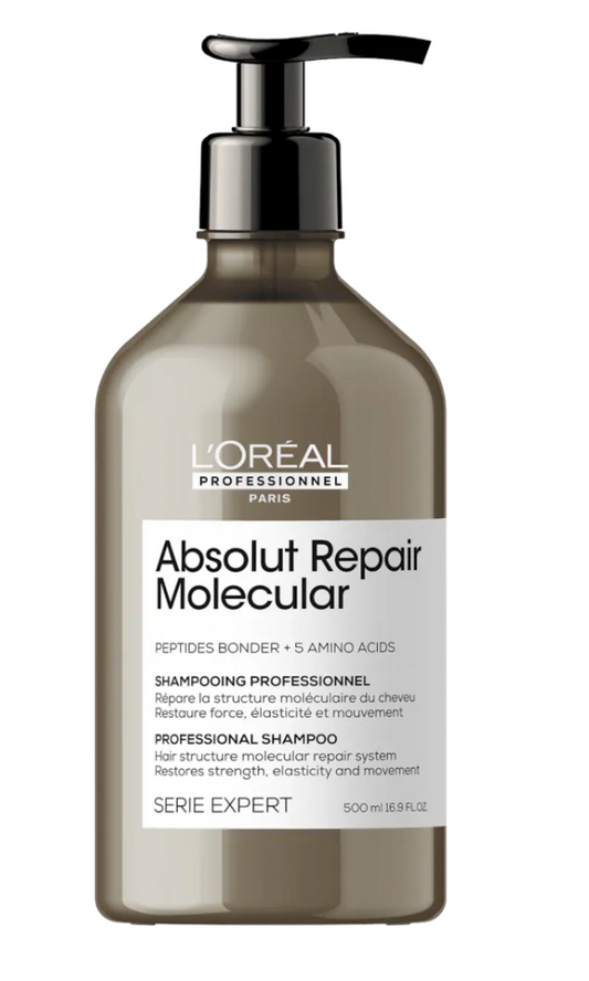 Absolut Repair Molecular Peptide Bonder + 5 Amino Acids Shampoo & Rinse-Off Serum