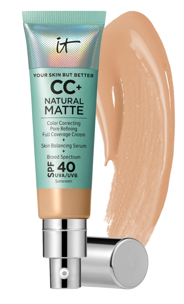 CC+ Cream Natural Matte Foundation with SPF 40 - Medium Tan