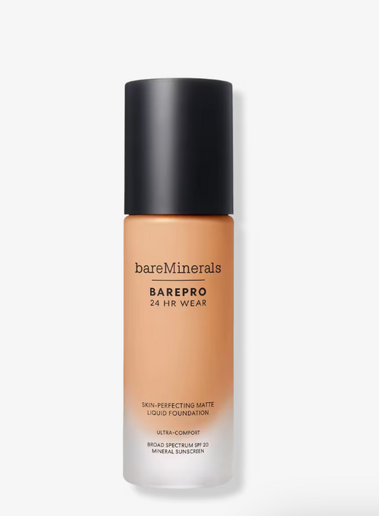 BAREPRO 24HR Wear Skin-Perfecting Matte Liquid Foundation Mineral SPF 20 - 1 fl oz