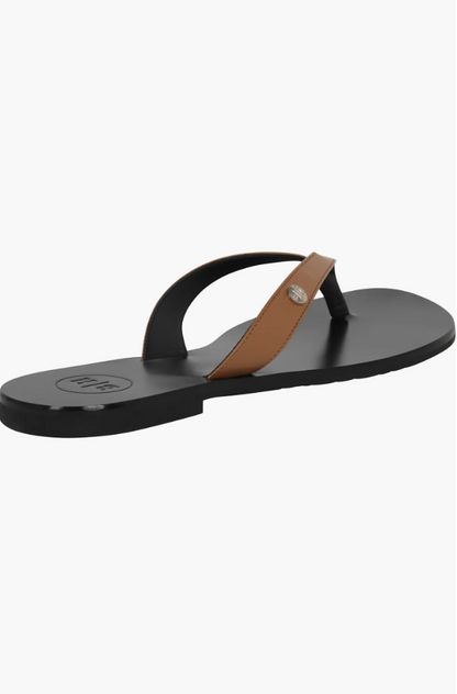 Aminata Flip Flops - Tan