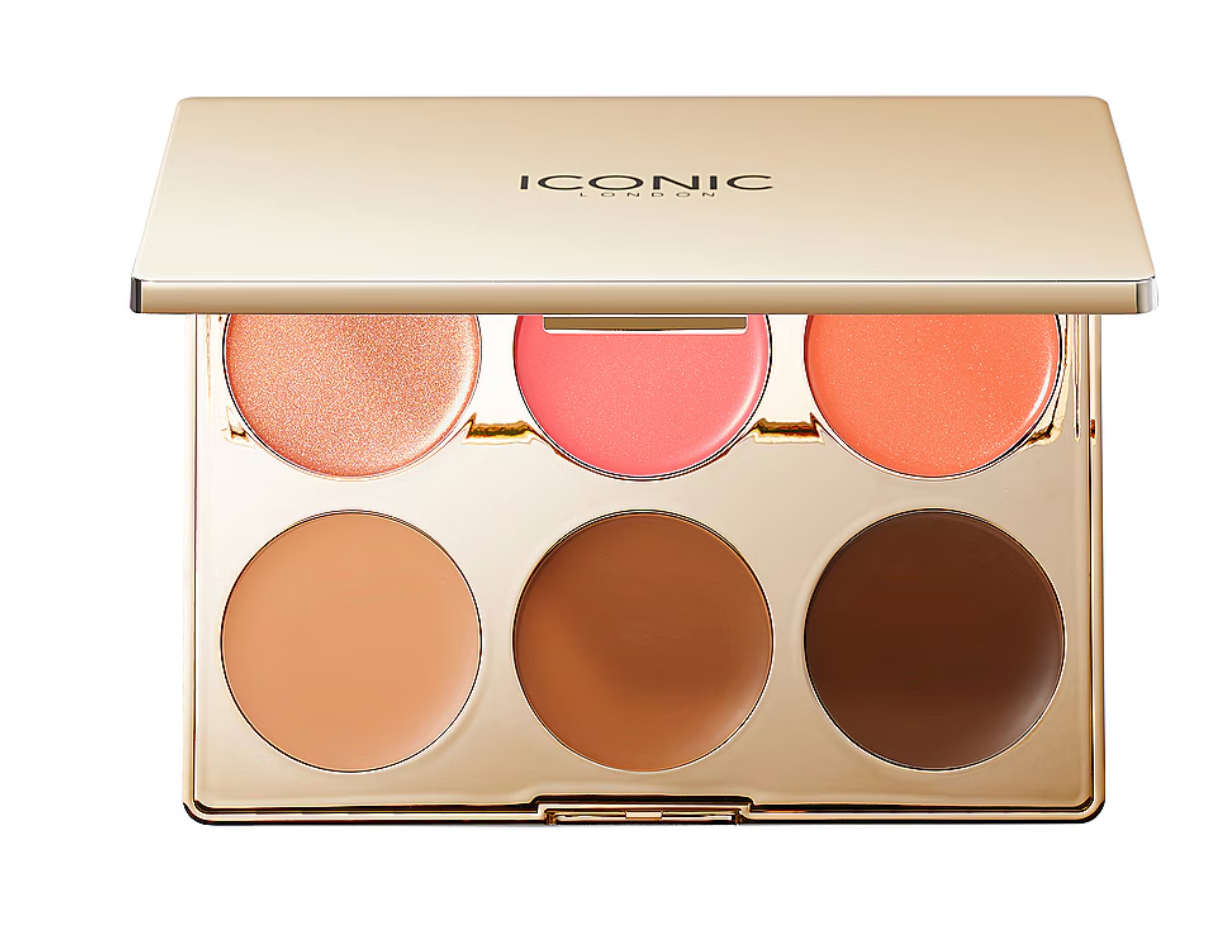 Multi-Use Cream Blush, Bronze & Highlight Palette