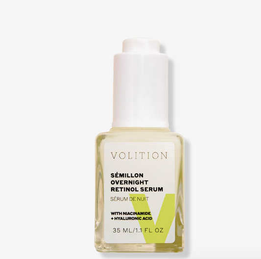 Sémillon Overnight Retinol Serum with Niacinamide + Hyaluronic Acid - 1.1 fl oz