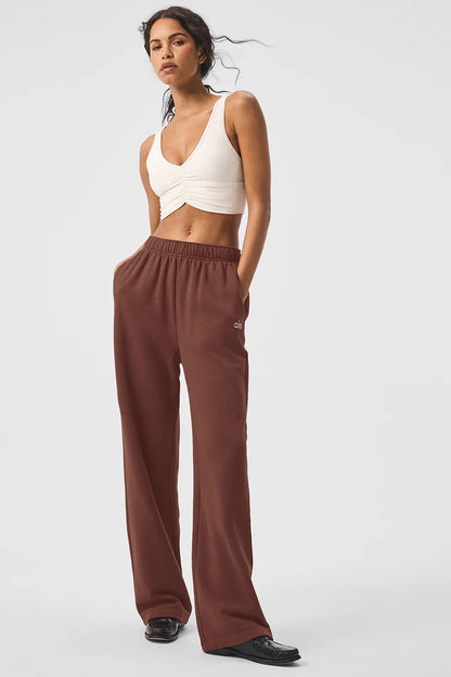 Accolade Straight Leg Sweatpant - Chestnest