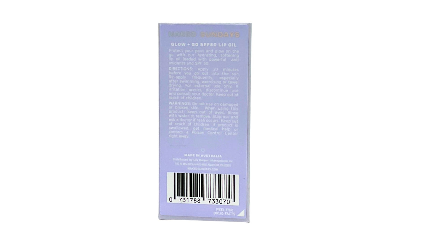SPF 50 Glow + Go Lip Oil - 0.15 fl oz