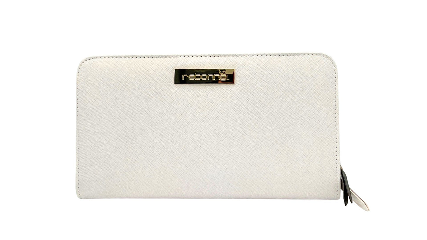 Rebonne Faux Leather Bag - White