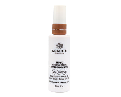 SPF 50 Mineral Drops Tinted Sunscreen - 03 - 1 fl oz