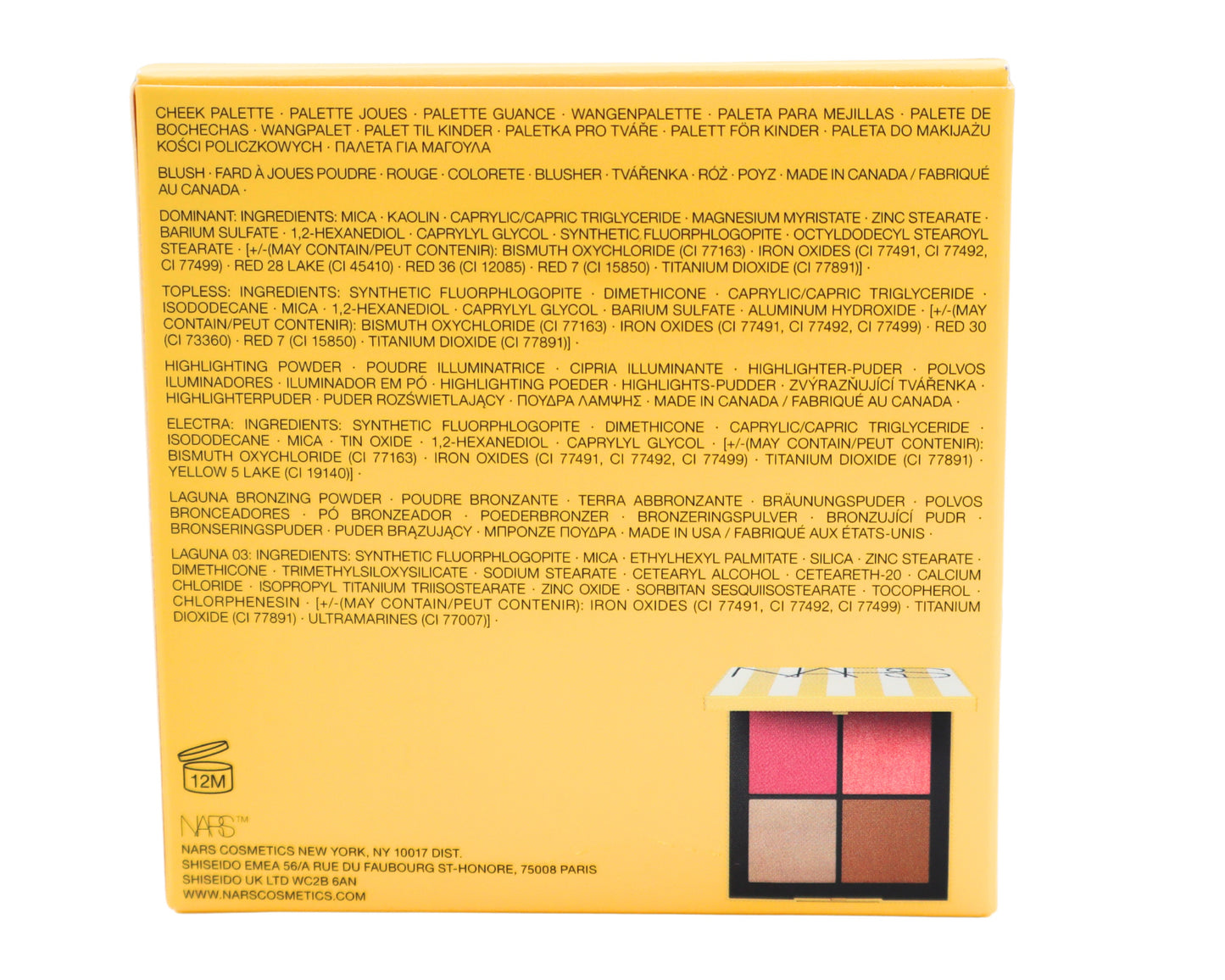 Hot Escape Cheeks Palette ll - 0.12 oz