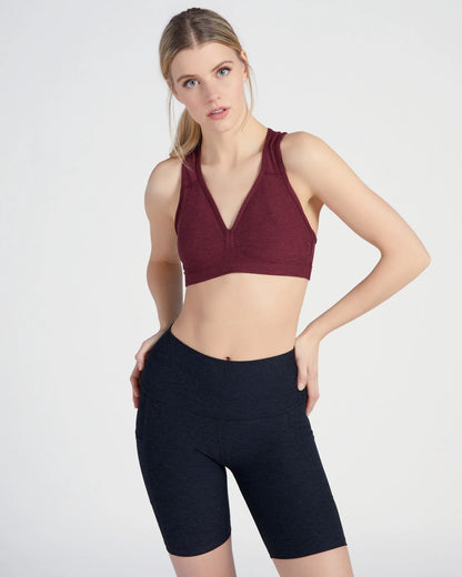 Enhearten Spacedyed Bra - Red Wine