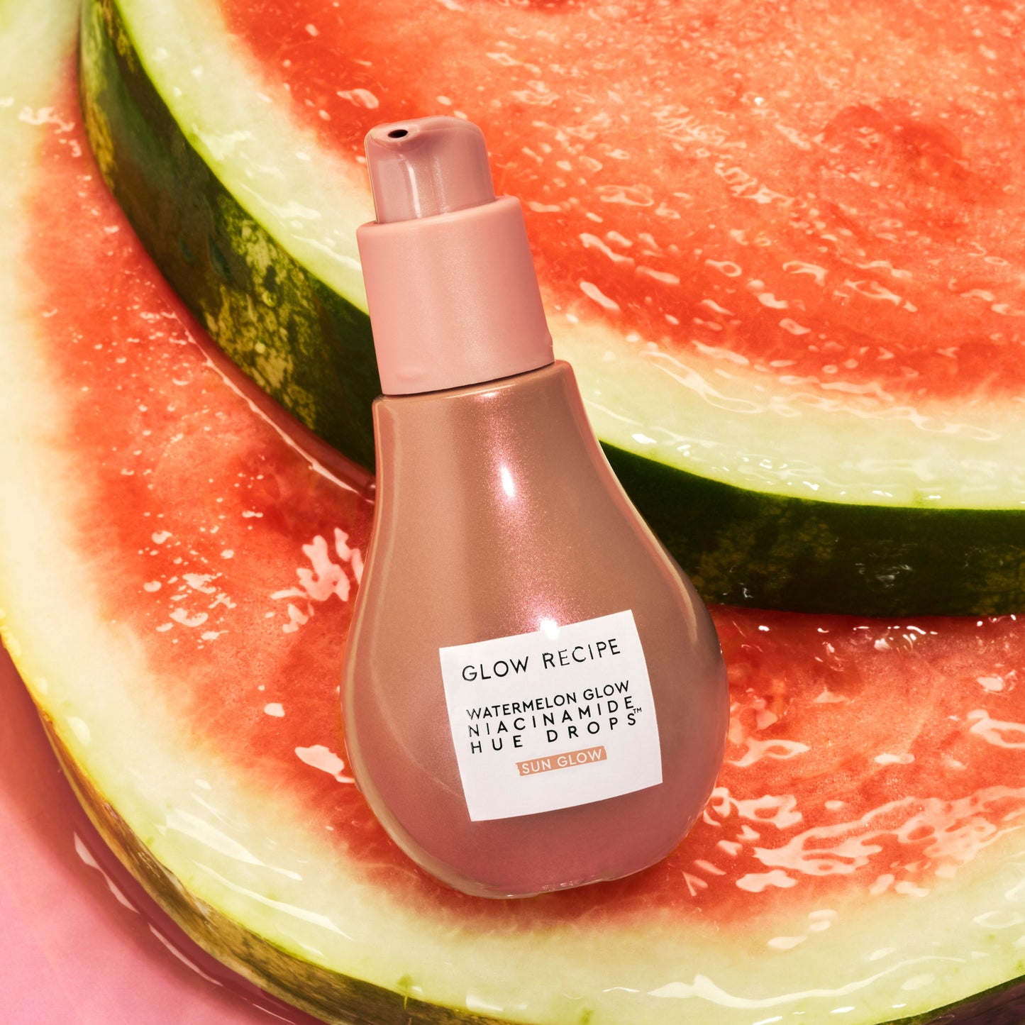 Watermelon Glow Niacinamide Hue Drops Sun Glow Serum