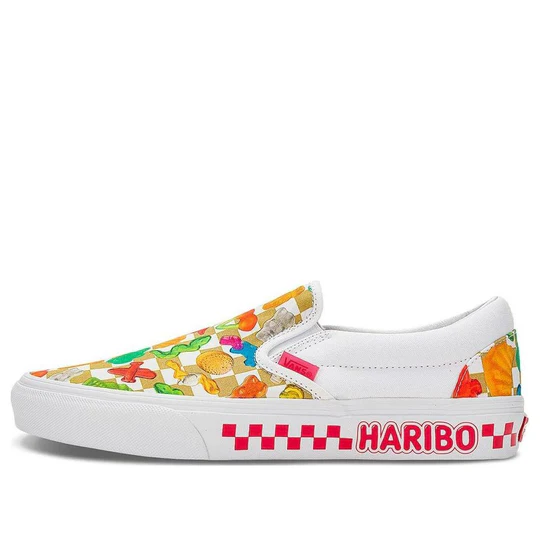 Vans slip-on x Haribo - White