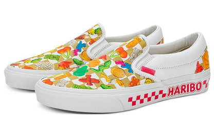 Vans slip-on x Haribo - White