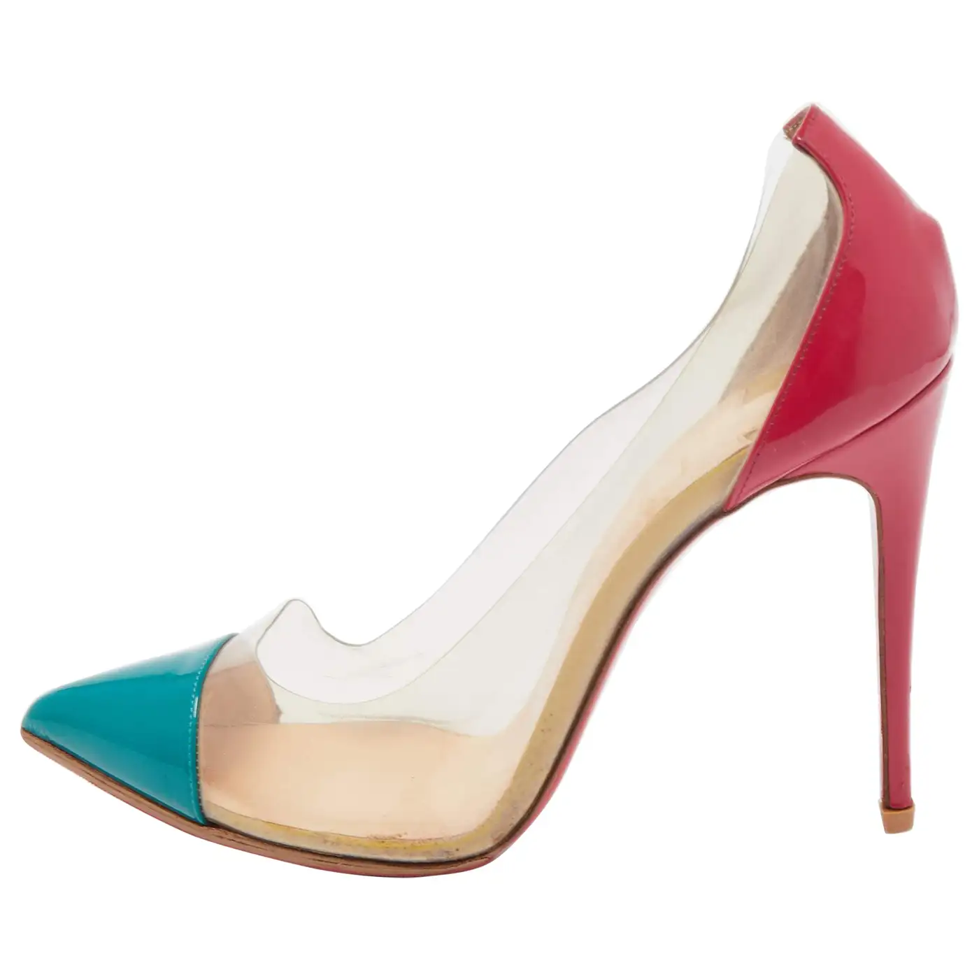 Patent and PVC Debout Pumps - Multicolor