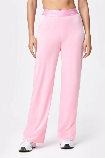 Velvet Trousers - Pink