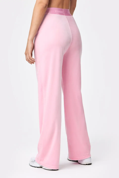 Velvet Trousers - Pink