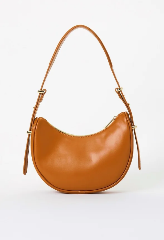 The Minimal Shoulder Bag - Camel