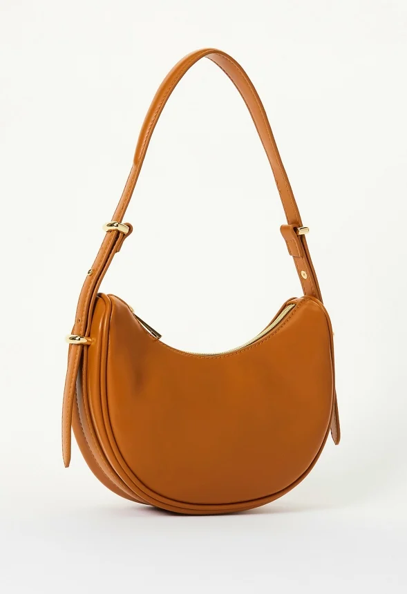 The Minimal Shoulder Bag - Camel