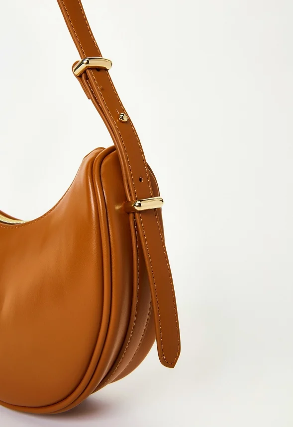 The Minimal Shoulder Bag - Camel