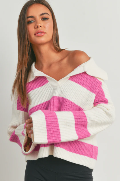 Hampton Sweater ♡ Pink