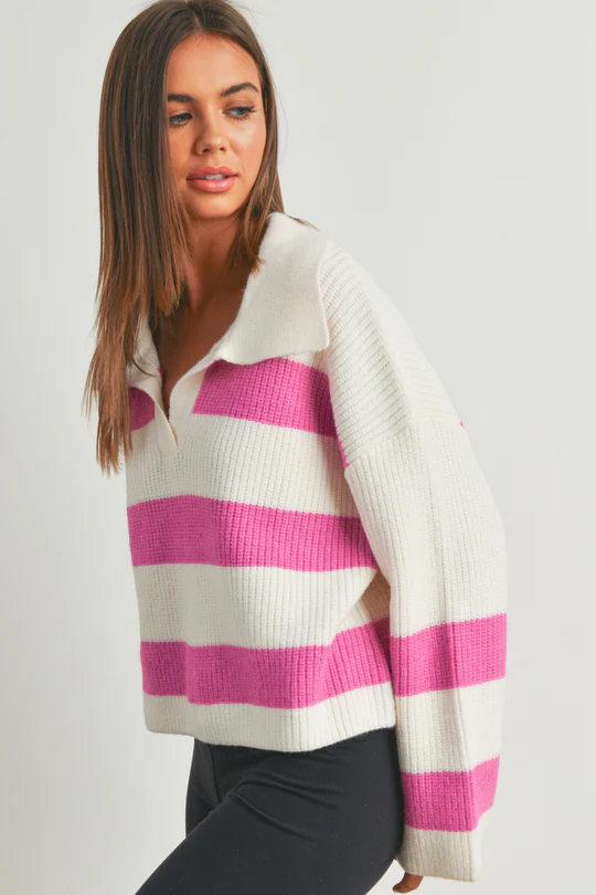 Hampton Sweater ♡ Pink