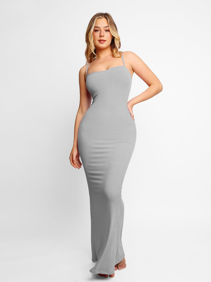 The Shapewear Dress Slip Maxi - Grey