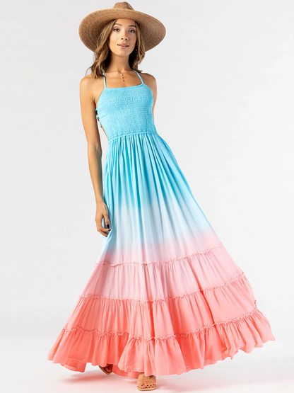 Tiare Hawaii Naia Maxi Dress - Blue