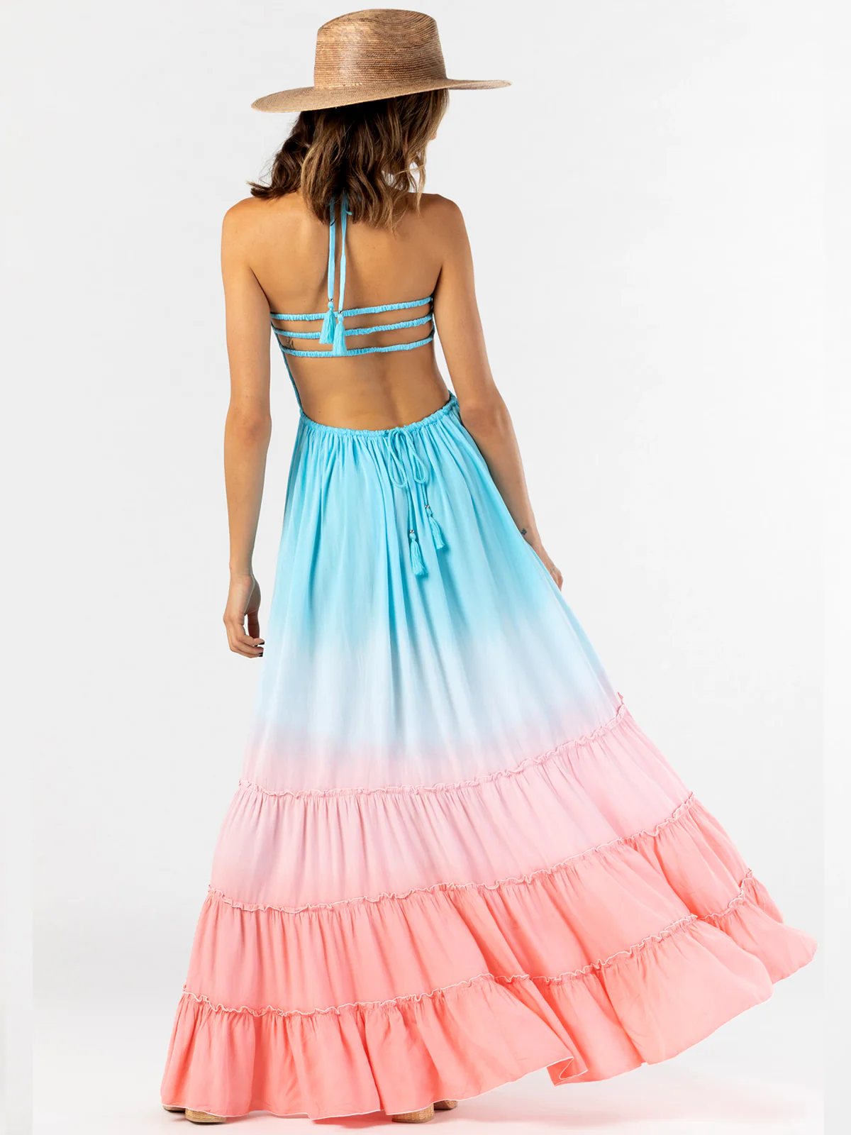 Tiare Hawaii Naia Maxi Dress - Blue