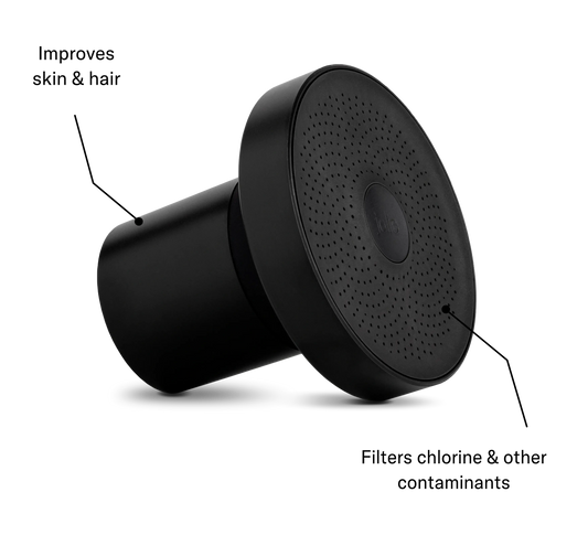 The Filtered Showerhead - Jet Black