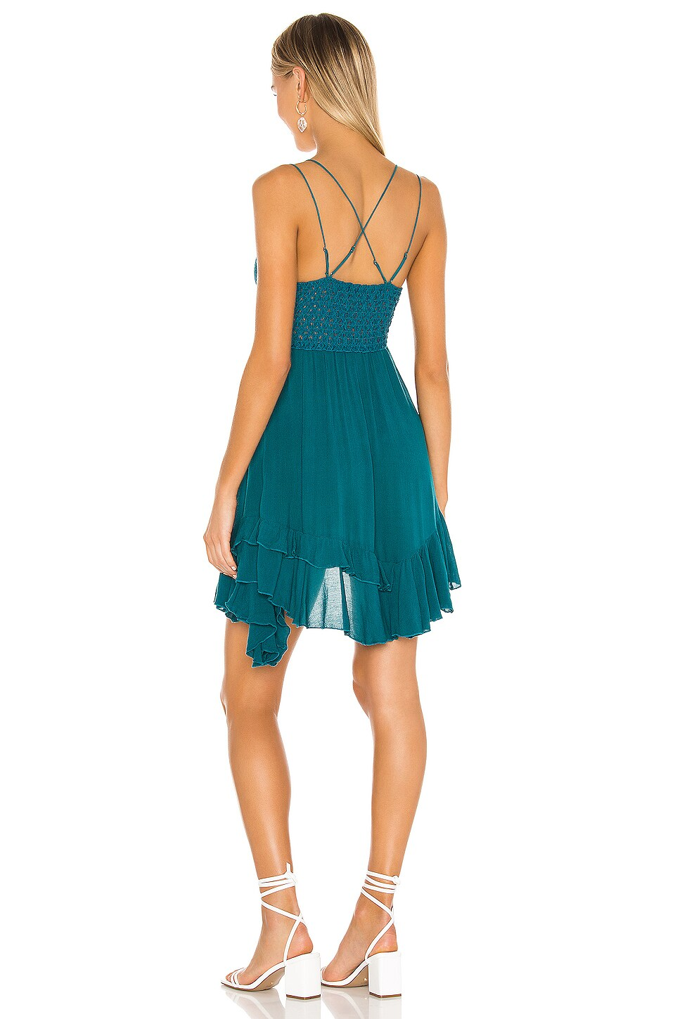 Adella Slip Dress - Dark Turquoise