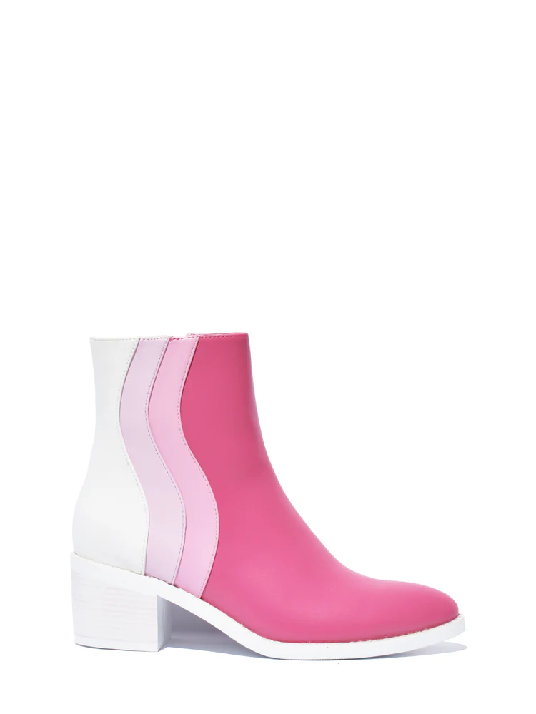 Wavy Boot - Fuchsia