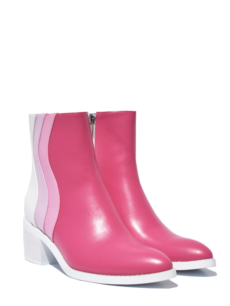 Wavy Boot - Fuchsia